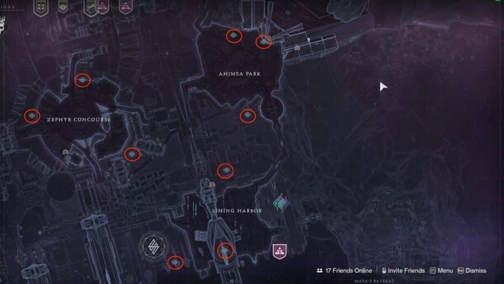 Destiny 2: Lightfall Liming Harbor Region Chest Guide