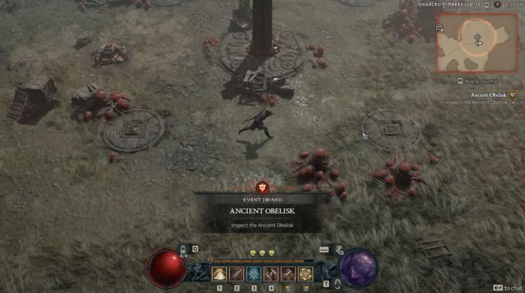 Ancient Obelisk Event Diablo 4