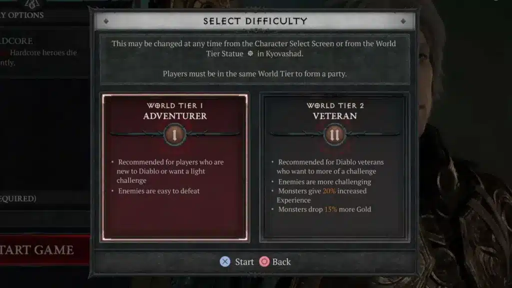 Diablo 4 Difficulty