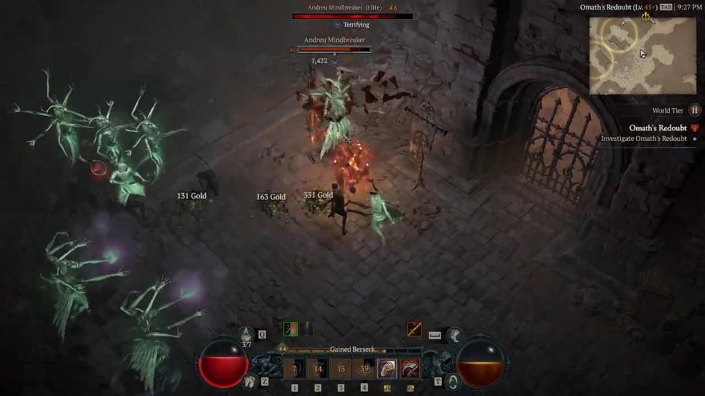 Looting Enemy Corpses Diablo 4