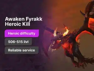 Awaken Fyrakk Heroic Boss Kill