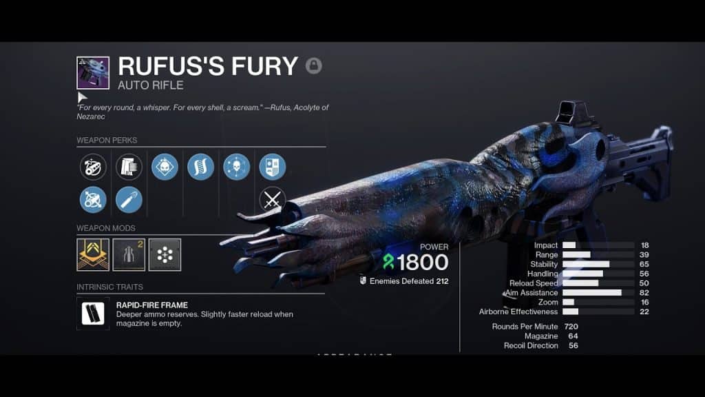 Rufus'-Fury