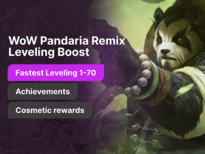 WoW Pandaria Remix Leveling Boost