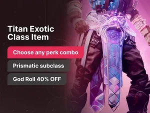 Titan Exotic Class Item