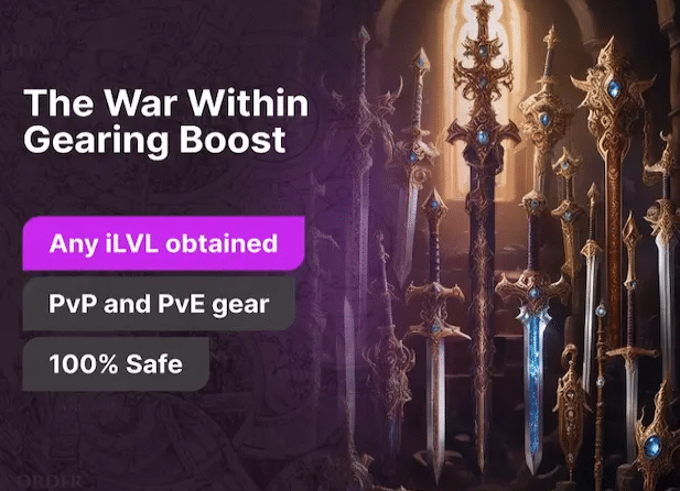 WoW The War Within Gearing Boost