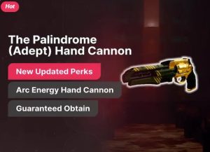 The Palindrome (Adept) Hand Cannon Boost