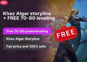 Khaz Algar storyline + FREE Leveling 70-80